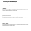 Cleaning business thank-you, honest review and referral messages preview